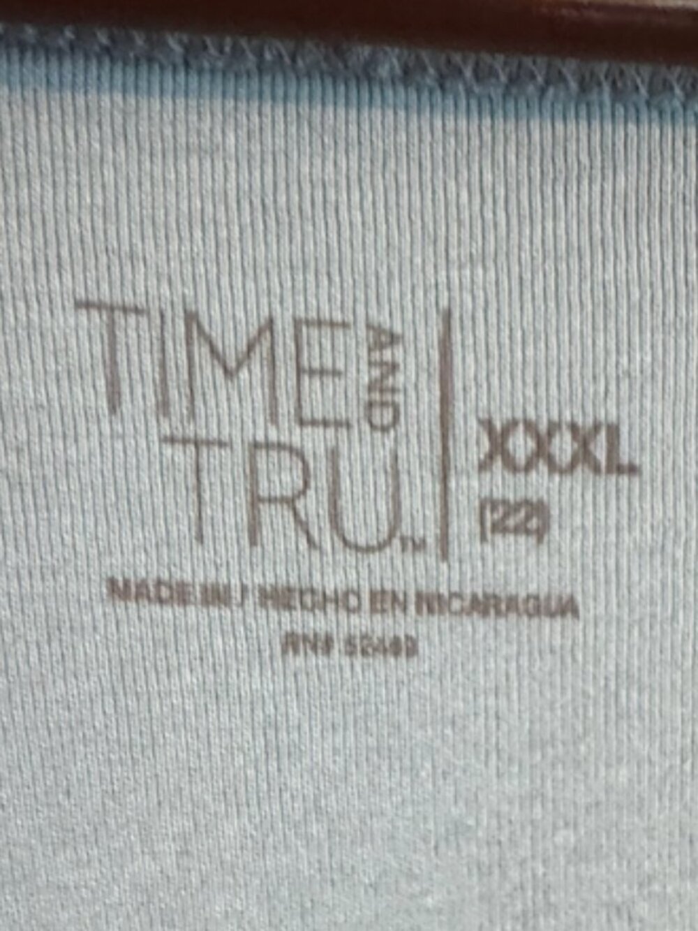 Time & Tru women's pistachio green, XXXL (E8) - Picture 4 of 4